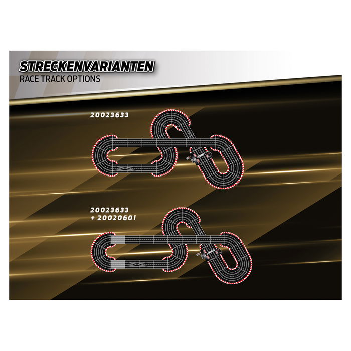Carrera Digital 124 Set Full Speed, Set de pistas y vehículos de carreras, Multicolor, Edad recomendada 10 años