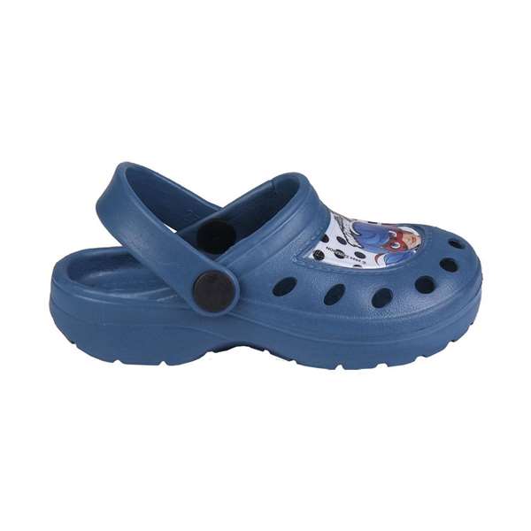 Cerdá T033 Zuecos infantiles de goma Eva Lady Bug para niña, color Azul, Talla 33