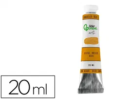 Liderpapel Pintura al Óleo Tubo de Aluminio 20 ml Color Ocre Amarillo