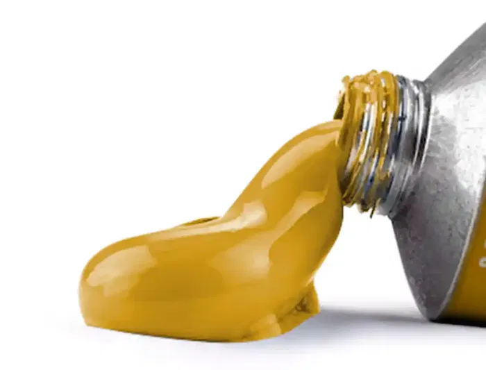 Liderpapel Pintura al Óleo Tubo de Aluminio 20 ml Color Ocre Amarillo