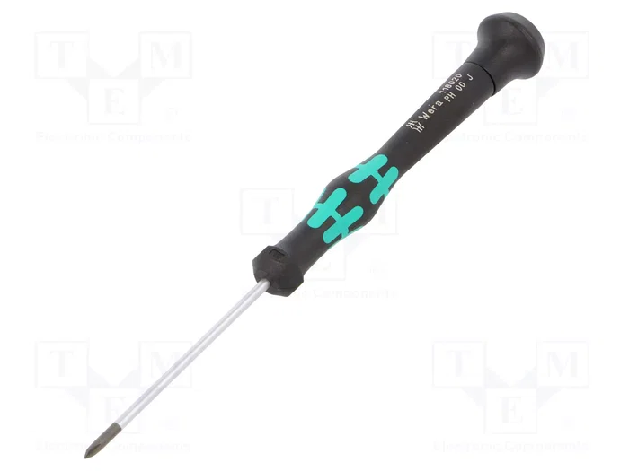 WERA Destornillador de precisión Phillips PH00 con punta de 60 mm WERA Destornillador de precisión Phillips PH00 con punta de 60 mm