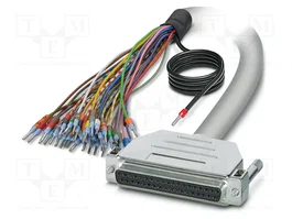 PHOENIX CONTACT Cable D-Sub 37pin tomacorriente 2m gris