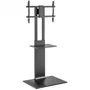 Aisens FT86TSE-399 Soporte de Suelo Inclinable y Giratorio para TV de 37-86 Pulgadas,hasta 50kg
