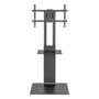 Aisens Soporte de Suelo con Bandeja DVD para Monitor/TV 37-86 pulgadas, Negro