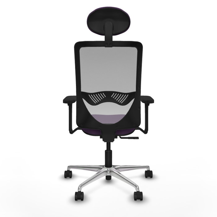 PIQUERAS Y CRESPO Silla de oficina Zulema con mecanismo Sincro, Morado y Gris PIQUERAS Y CRESPO Silla de oficina Zulema con mecanismo Sincro, Morado y Gris