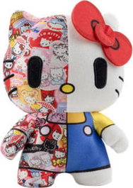 Sanrio Peluche DZNR Hello Kitty 50th Anniversary Edition 18 cm