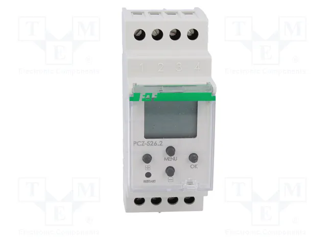 F&F Programador de tiempo Digital DPDT NFC