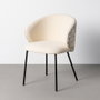 Silla Estampado Tejido-Metal Contract 55,50 X 57 X 76 cm (Set de 2)