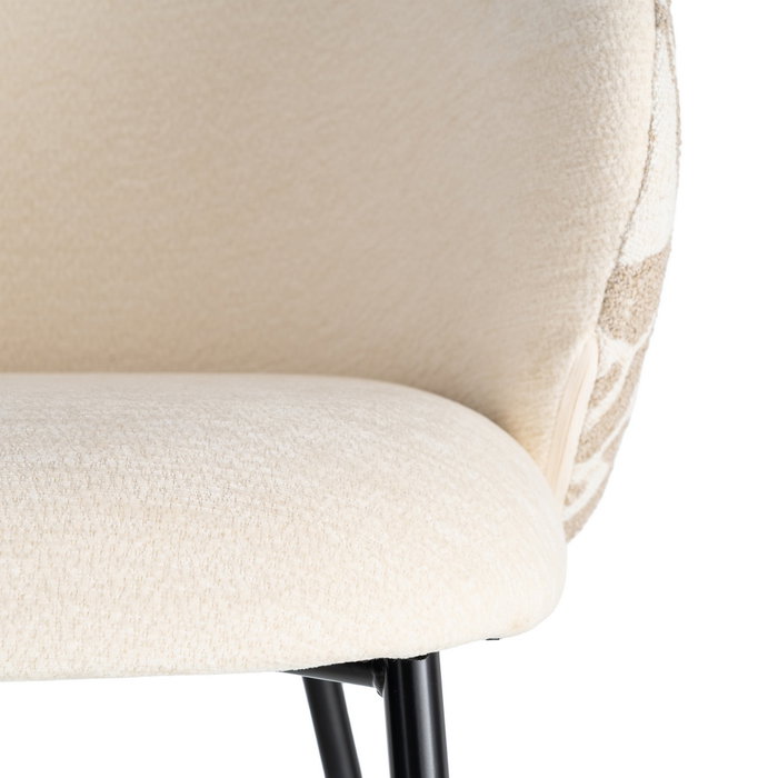 Silla Estampado Tejido-Metal Contract 55,50 X 57 X 76 cm (Set de 2) Silla Estampado Tejido-Metal Contract 55,50 X 57 X 76 cm (Set de 2)