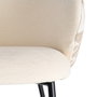 Silla Estampado Tejido-Metal Contract 55,50 X 57 X 76 cm (Set de 2)