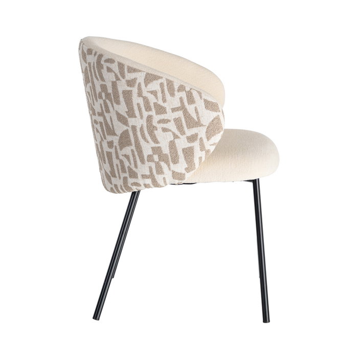 Silla Estampado Tejido-Metal Contract 55,50 X 57 X 76 cm (Set de 2) Silla Estampado Tejido-Metal Contract 55,50 X 57 X 76 cm (Set de 2)