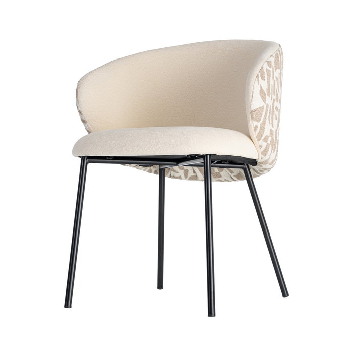 Silla Estampado Tejido-Metal Contract 55,50 X 57 X 76 cm (Set de 2) Silla Estampado Tejido-Metal Contract 55,50 X 57 X 76 cm (Set de 2)