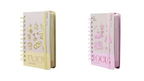 MOOVING Agenda Anual 2027 Mooving Mood Wire-O tapa PP con goma 100x150 surtido MOOVING Agenda Anual 2027 Mooving Mood Wire-O tapa PP con goma 100x150 surtido
