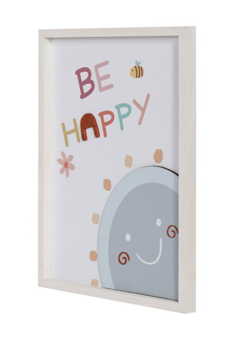 DKD Home Decor Set de 4 Cuadros Infantiles Enmarcados 40x2x50 cm Surtidos