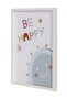 DKD Home Decor Set de 4 Cuadros Infantiles Enmarcados 40x2x50 cm Surtidos