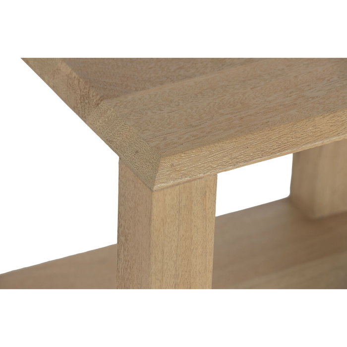 DKD Home Decor Mesita Auxiliar de Mango 45x45x45 Chorro de Arena DKD Home Decor Mesita Auxiliar de Mango 45x45x45 Chorro de Arena