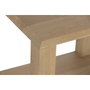 DKD Home Decor Mesita Auxiliar de Mango 45x45x45 Chorro de Arena