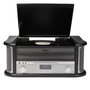 Denver MRD-51 Tocadiscos HiFi con Radio DAB, CD y Cassette - Negro/Madera