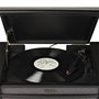 Denver MRD-51 Tocadiscos HiFi con Radio DAB, CD y Cassette - Negro/Madera
