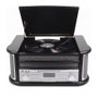 Denver MRD-51 Tocadiscos HiFi con Radio DAB, CD y Cassette - Negro/Madera