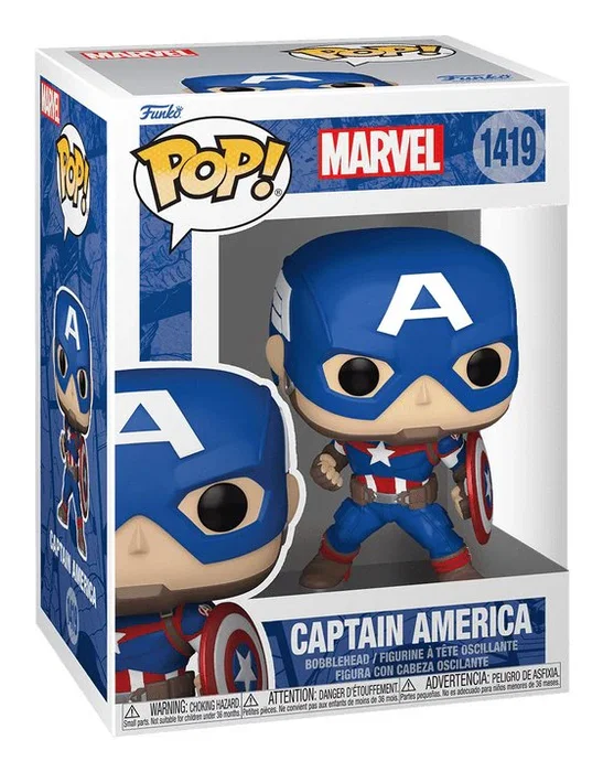 Funko Pop! Marvel Capitán América New Classics