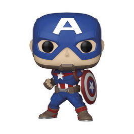 Funko Pop! Capitán América 82497 Marvel Figura Coleccionable 9.3cm