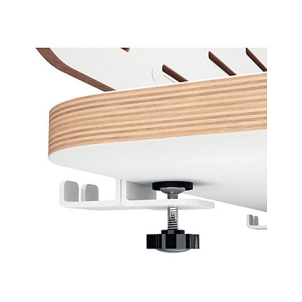 Leitz Organizador de Escritorio Ergo con Panel de Anclaje y Soporte para Portátil Blanco Leitz Organizador de Escritorio Ergo con Panel de Anclaje y Soporte para Portátil Blanco