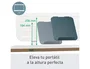 Leitz Organizador de Escritorio Ergo con Soporte para Portátil Blanco