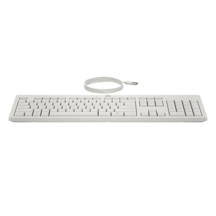 HP Combo de teclado y ratón con cable 225 Blanco HP Combo de teclado y ratón con cable 225 Blanco