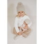 Muñecas Arias Muñeca Elegance Sali Rosa con Pelo, 33 cm