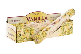 DKD Home Decor Set de 20 Incienso Varilla Vainilla Amarillo 4x4x27 cm