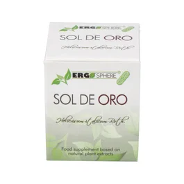 Ergonat Sol de Oro Ergosphere 45 Cápsulas - Complemento Alimenticio para Alergias y Problemas Respiratorios como Asma o Bronquitis