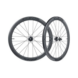 Miche Kleos RD 50 Juego de Ruedas de Carbono 50mm Freno de Disco Centerlock Eje Pasante 12x100 12x142 12 Velocidades 1455g