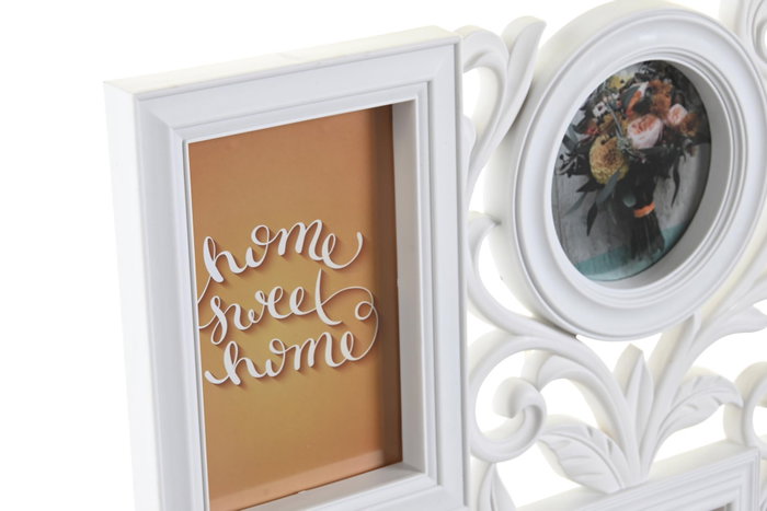 DKD Home Decor Marco Multifoto Urban Blanco 2 x 37.5 x 58 cm (8 Fotos) DKD Home Decor Marco Multifoto Urban Blanco 2 x 37.5 x 58 cm (8 Fotos)