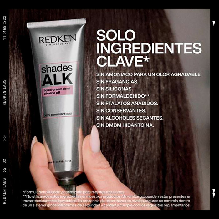 Redken Shades EQ ALK #4CB - Tinte Cobertura Canas Semiperm. 75% Libre Amoníaco 60 ml