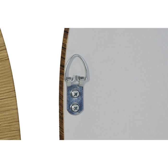 DKD Home Decor Set de 4 Espejos Símil Ratán 55x2x75 cm Surtido