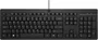 HP 125 Teclado con cable USB, Español, Negro