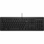 HP 125 Teclado con cable USB, Español, Negro