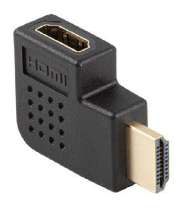 Lanberg Adaptador HDMI 4K Macho Angular Izquierda a Hembra Negro Lanberg Adaptador HDMI 4K Macho Angular Izquierda a Hembra Negro