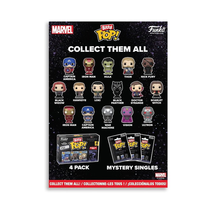 Funko Bitty POP! Marvel Comics Calendario de Adviento 24 Días Funko Bitty POP! Marvel Comics Calendario de Adviento 24 Días