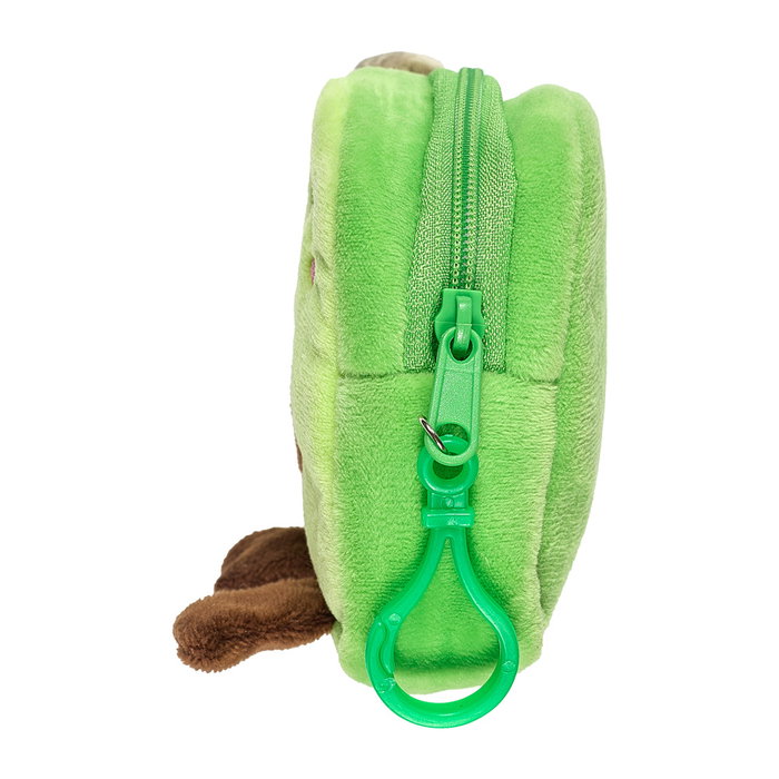 The Concept Factory Monedero Aguacate Kawaii Compacto con Llavero 10x4x10 cm