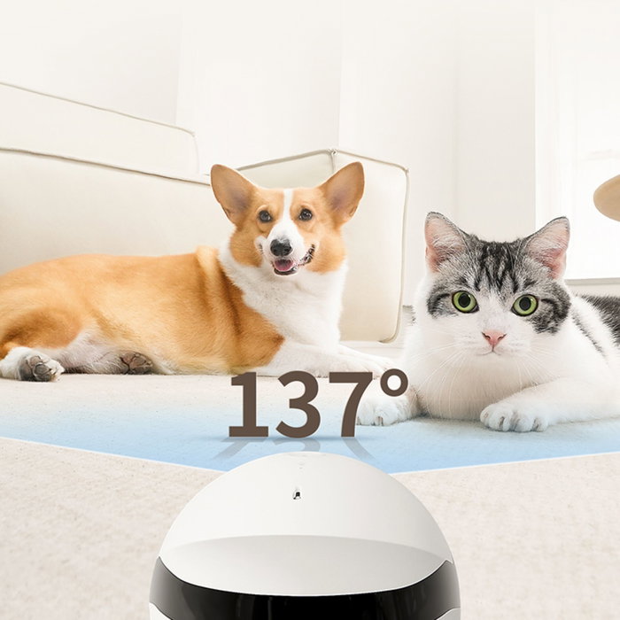Enabot ROLA Mini Pet Companion Cámara y Robot Interactivo