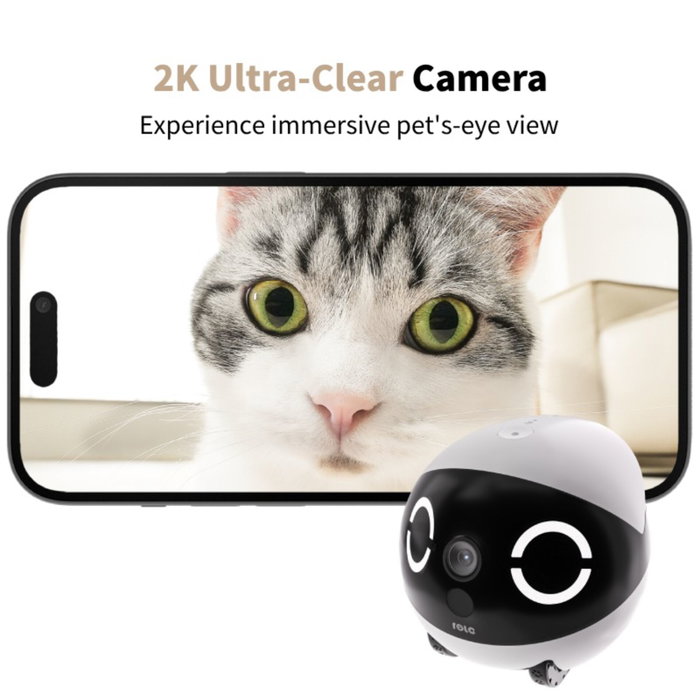 Enabot ROLA Mini Pet Companion Cámara y Robot Interactivo