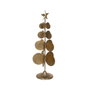 Ixia Figura Árbol Oro Metal Decoración