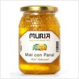 Muria Miel con Panal 500gr Acacia CE Panal España