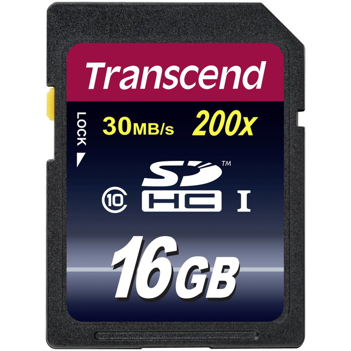 Transcend Tarjeta SDHC 16 GB Clase 10 TS16GSDHC10