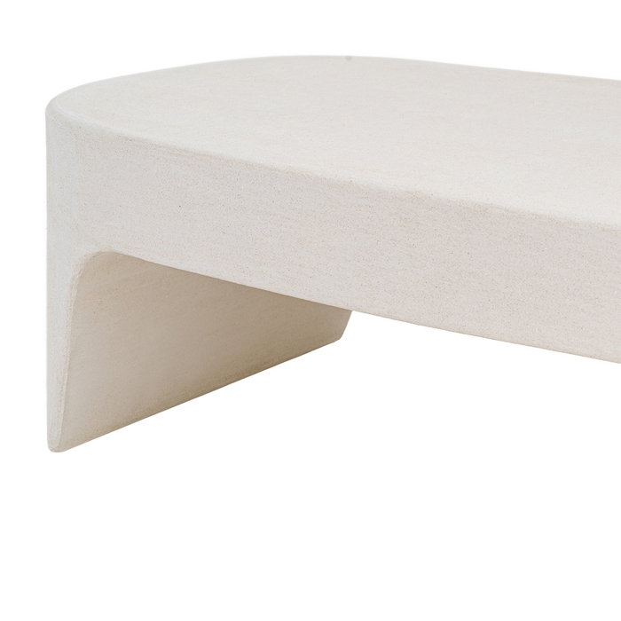 Mesa Centro Blanco Dm 120 X 70 X 35 cm