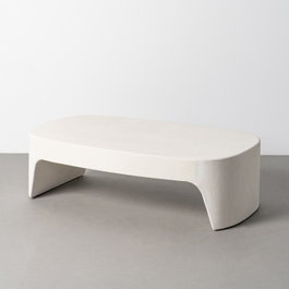 Mesa Centro Blanco Dm 120 X 70 X 35 cm