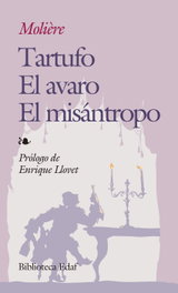 Tartufo, El avaro, El misántropo, Moliere - EDAF EDITORIAL