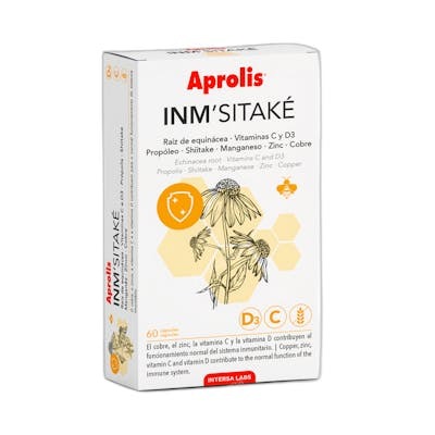 INTERSA APROLIS INM'SITAKE + D3 60 cápsulas